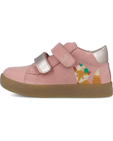 STIVALETTI CASUAL GARVALÍN FOXY PRINT ROSA 251326 CON VELCRO PEPPAA777