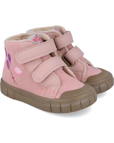 GARVALIN BAREFOOT ANKLE BOOTS PINK BALLOONS 251333 ROSAA032