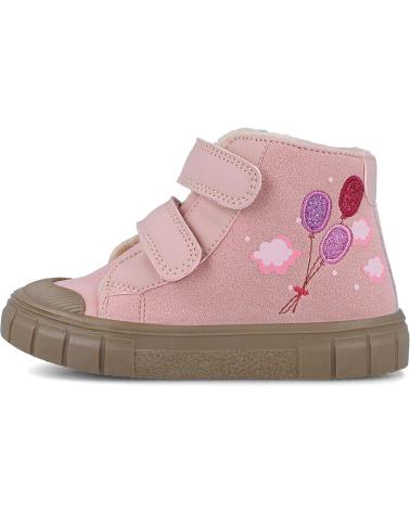 GARVALIN BAREFOOT ANKLE BOOTS PINK BALLOONS 251333 ROSAA032