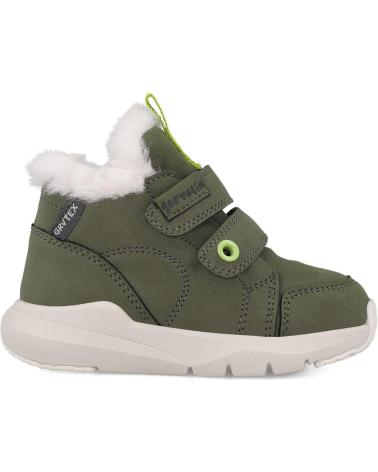 GARVALÍN BERLINER 231350 - WASSERDICHTE STIEFELETTEN MIT KHAKI-FUTTER KAKYB801FB