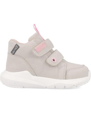 GARVALÍN BERLINER 251350 - WATERPROOF BEIGE ANKLE BOOTS WITH VELCRO CLOSURE BEIGED103