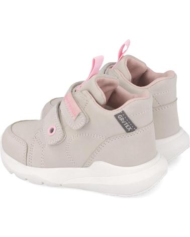 GARVALÍN BERLINER 251350 - WATERPROOF BEIGE ANKLE BOOTS WITH VELCRO CLOSURE BEIGED103