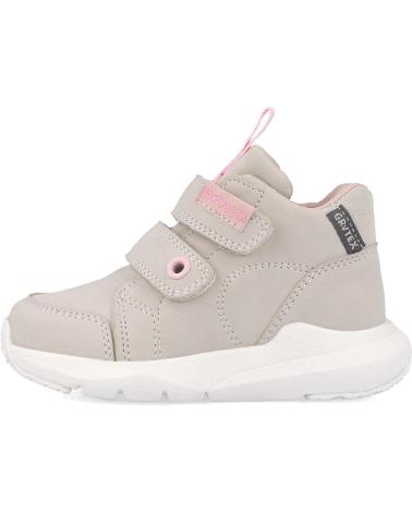 GARVALÍN BERLINER 251350 - WATERPROOF BEIGE ANKLE BOOTS WITH VELCRO CLOSURE BEIGED103