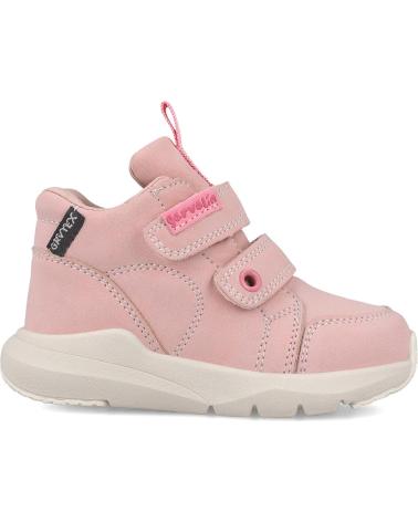 GARVALÍN BERLINER 251350 - WATERPROOF OLD ROSE ANKLE BOOTS WITH VELCRO CLOSURE OLDROSEE409