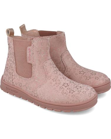 GARVALIN 251500 CHELSEA BOOTS WITH STAR PRINT, PETALO SHADE PETALOB193