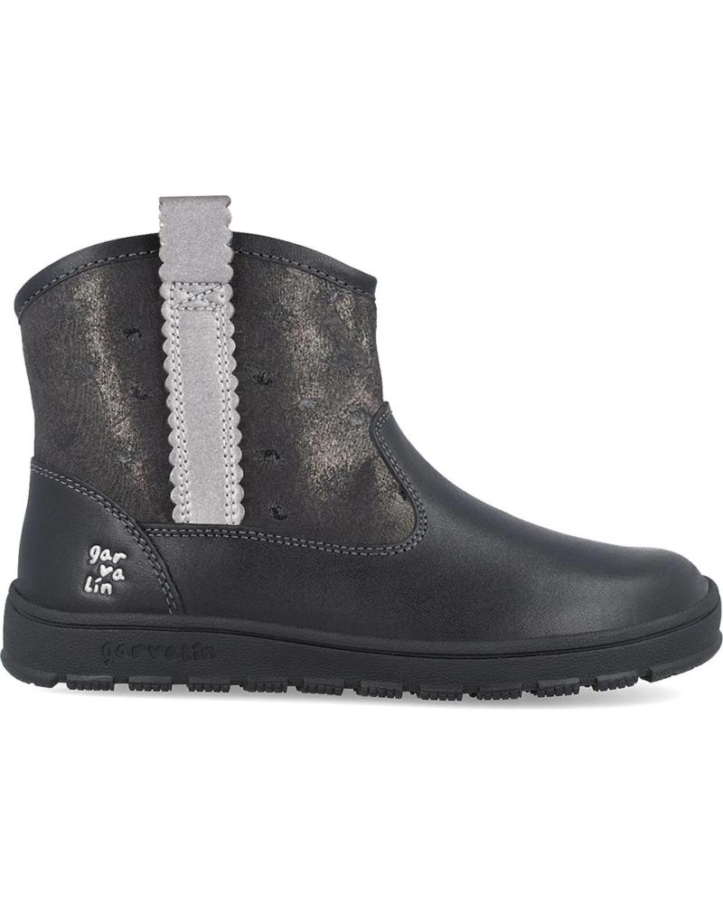 BOTTINES CHELSEA GARVALIN 251501 DÉTAILS FLEURS SOFT, COULEUR NOIR NEGROA054 BOTTINES CHELSEA GARVALIN 251501 DÉTAILS FLEURS SOFT, COULEUR NOIR NEGROA054