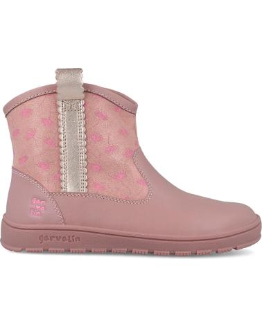 GARVALIN 251501 CHELSEA BOOTS WITH SOFT FLOWER DETAILS, KISS SHADE KISSB159