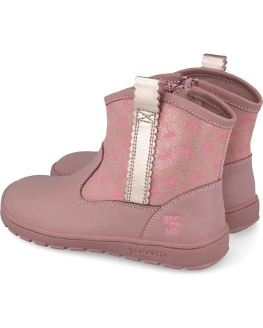 GARVALIN 251501 CHELSEA BOOTS WITH SOFT FLOWER DETAILS, KISS SHADE KISSB159