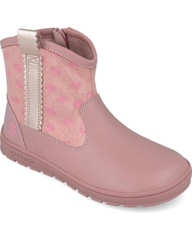 GARVALIN 251501 CHELSEA BOOTS WITH SOFT FLOWER DETAILS, KISS SHADE KISSB159