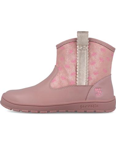 GARVALIN 251501 CHELSEA BOOTS WITH SOFT FLOWER DETAILS, KISS SHADE KISSB159