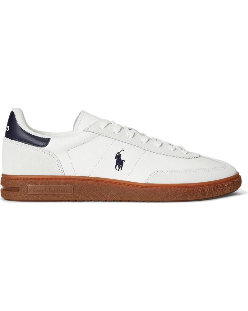 BASKETS POLO RALPH LAUREN 809973701 BLANC BLANCO