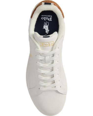 POLO RALPH LAUREN SNEAKER 809P02081 WEISS BLANCO