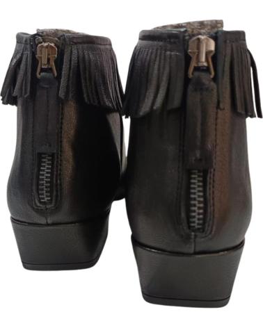 BOTA PEDRO MIRALLES KARISA DE COURO PRETO NEGRO
