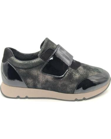 SAPATILHAS DESPORTIVAS D`CUTILLAS 82827 PRETO COM VELCRO NEGRO