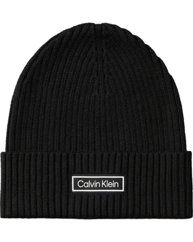 GORRO DE PUNTO CALVIN KLEIN LV04D8053G NEGRO NEGRO