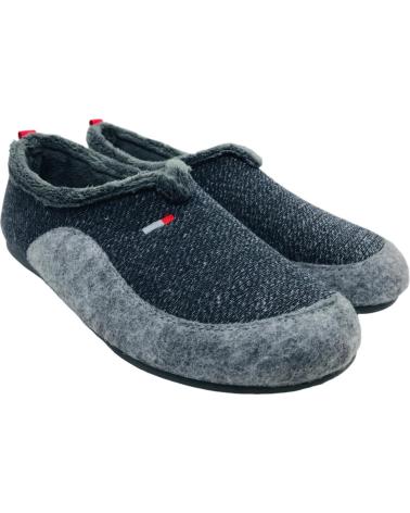 CABRERA 3645 CLOSED HOUSE SLIPPERS NAVY MARINO