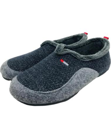 CABRERA 3645 CLOSED HOUSE SLIPPERS NAVY MARINO