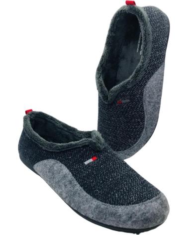 CABRERA 3645 CLOSED HOUSE SLIPPERS NAVY MARINO