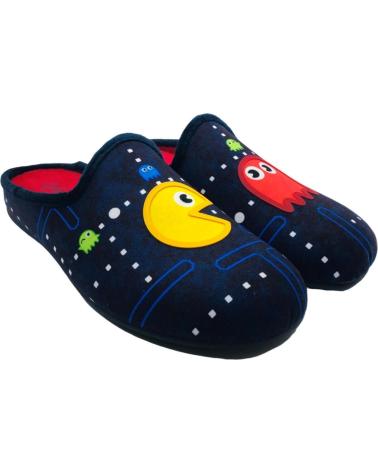 CABRERA 'PAC-MAN' HOUSE SLIPPERS 3626 NAVY MARINO