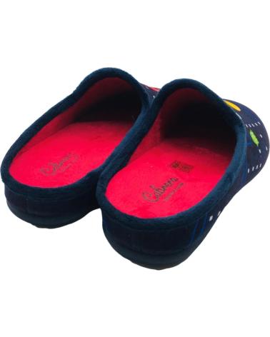 CABRERA 'PAC-MAN' HOUSE SLIPPERS 3626 NAVY MARINO