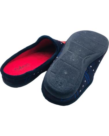 CABRERA 'PAC-MAN' HOUSE SLIPPERS 3626 NAVY MARINO