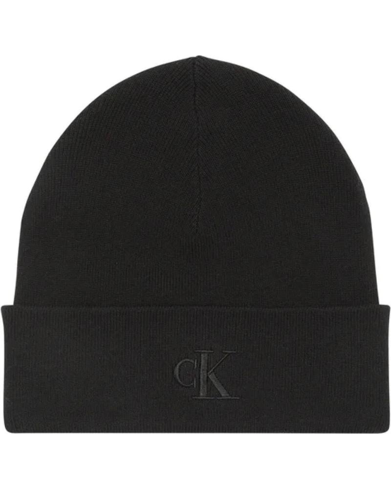 GORRO DE PUNTO CALVIN KLEIN LV04D8020G NEGRO NEGRO