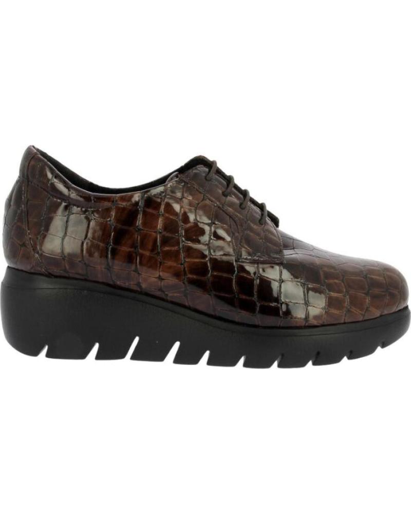 DOCTOR CUTILLAS SLIP-ON SHOES ENGRAVED PATENT LEATHER BROWN WITH PLATFORM MARRóN DOCTOR CUTILLAS SLIP-ON SHOES ENGRAVED PATENT LEATHER BROWN WITH PLATFORM MARRóN