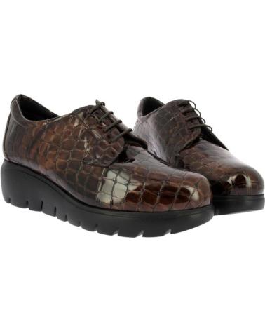 DOCTOR CUTILLAS SLIP-ON SHOES ENGRAVED PATENT LEATHER BROWN WITH PLATFORM MARRóN DOCTOR CUTILLAS SLIP-ON SHOES ENGRAVED PATENT LEATHER BROWN WITH PLATFORM MARRóN