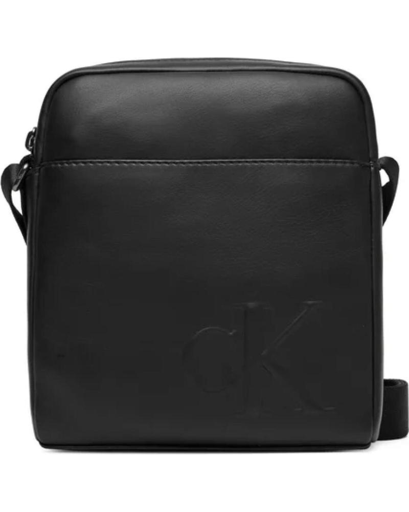 CALVIN KLEIN CK REPORTER CROSSBODY BAG LV04D3248G BLACK NEGRO