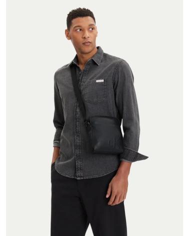 CALVIN KLEIN CK REPORTER CROSSBODY BAG LV04D3248G BLACK NEGRO