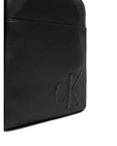 CALVIN KLEIN CK REPORTER CROSSBODY BAG LV04D3248G BLACK NEGRO