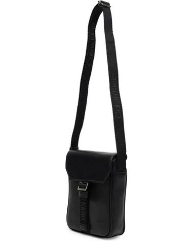 BANDOLERA DE PIEL CALVIN KLEIN LV04D3131G NEGRA NEGRO