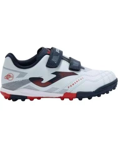 JOMA ZAPATILLAS DE RUNNING 113-POWERFUL JR 2505 EN AZUL PARA NINOS UNISEX BLANCO-AZUL