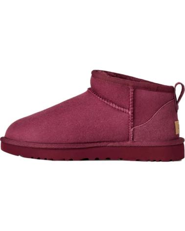 UGG CLASSIC ULTRA MINI ANKLE BOOTS BURGUNDY RED ROJO UGG CLASSIC ULTRA MINI ANKLE BOOTS BURGUNDY RED ROJO