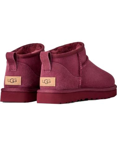 UGG CLASSIC ULTRA MINI ANKLE BOOTS BURGUNDY RED ROJO UGG CLASSIC ULTRA MINI ANKLE BOOTS BURGUNDY RED ROJO