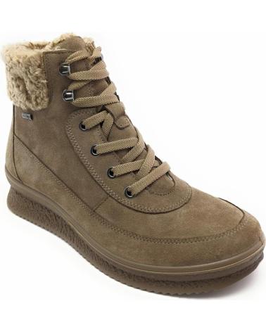 IMAC STIEFEL 856668 BRAUNES LEDER MARRON