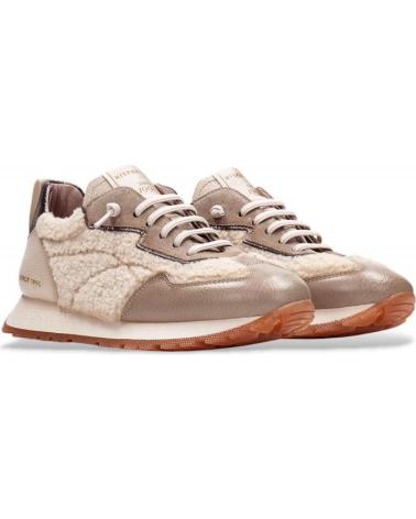 ZAPATILLAS HISPANITAS KANSAS HI254209 TOPO BEIGE BEIGE