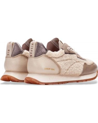 ZAPATILLAS HISPANITAS KANSAS HI254209 TOPO BEIGE BEIGE