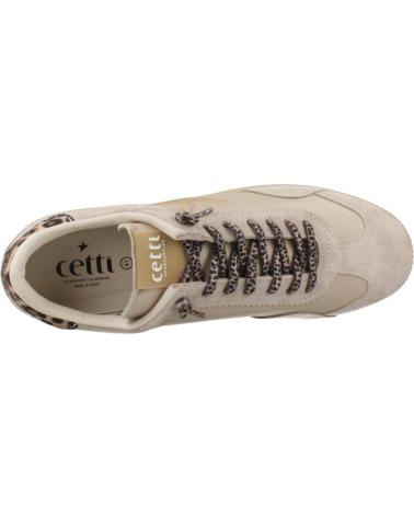 CETTI C1385SRA V25 CASUAL LEATHER SNEAKERS ANTELOPE BEIGE ANTSABLE