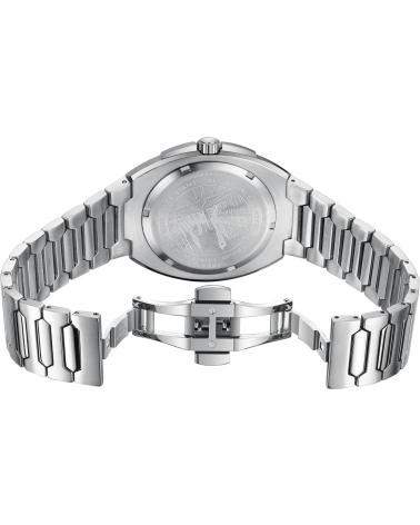 OROLOGIO DA POLSO NYI FLATIRON CON QUADRANTE GRIGIO E BRACCIALE IN ACCIAIO INOSSIDABILE OROLOGIO DA POLSO NYI FLATIRON CON QUADRANTE GRIGIO E BRACCIALE IN ACCIAIO INOSSIDABILE