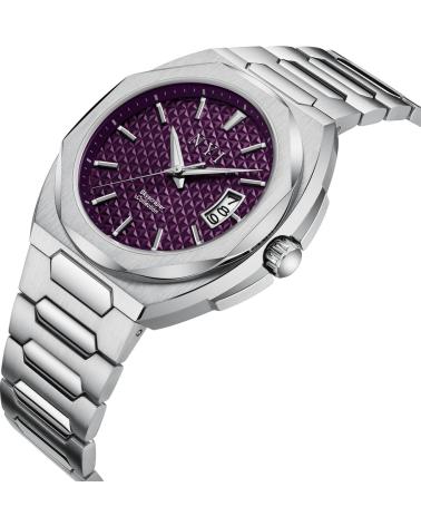 OROLOGIO NYI CHRYSLER CON QUADRANTE VIOLA E BRACCIALE IN ACCIAIO INOSSIDABILE OROLOGIO NYI CHRYSLER CON QUADRANTE VIOLA E BRACCIALE IN ACCIAIO INOSSIDABILE