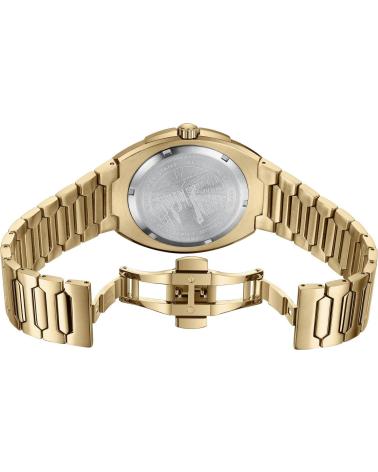 OROLOGIO NYI EMPIRE CON QUADRANTE NERO E BRACCIALE DORATO IN ACCIAIO INOSSIDABILE OROLOGIO NYI EMPIRE CON QUADRANTE NERO E BRACCIALE DORATO IN ACCIAIO INOSSIDABILE