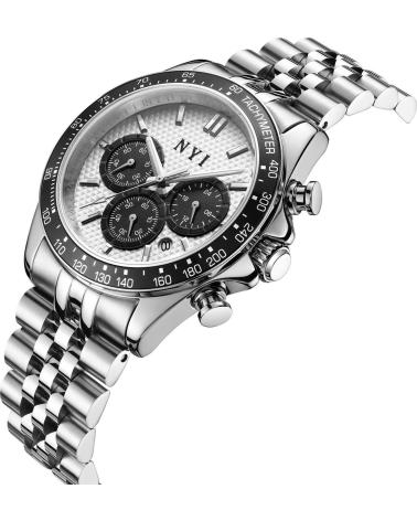 OROLOGIO CRONOGRAFO NYI DORIS IN ACCIAIO INOSSIDABILE OROLOGIO CRONOGRAFO NYI DORIS IN ACCIAIO INOSSIDABILE