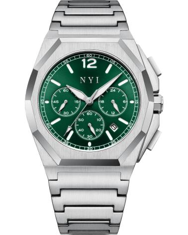 OROLOGIO CRONOGRAFO NYI INDIAN CON QUADRANTE VERDE