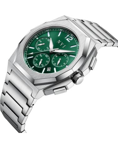 OROLOGIO CRONOGRAFO NYI INDIAN CON QUADRANTE VERDE OROLOGIO CRONOGRAFO NYI INDIAN CON QUADRANTE VERDE