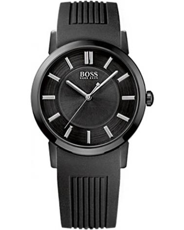 OROLOGIO HUGO BOSS NERO CON CINTURINO IN SILICONE GW0604L4