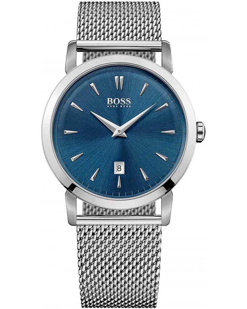 OROLOGIO HUGO BOSS CON QUADRANTE BLU E CINTURINO A MAGLIA W1006L1 OROLOGIO HUGO BOSS CON QUADRANTE BLU E CINTURINO A MAGLIA W1006L1