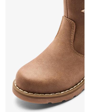 CONGUITOS BIKER-STIEFEL MIT STERN UND LEOPARDENMUSTER FARBE TAN TAN