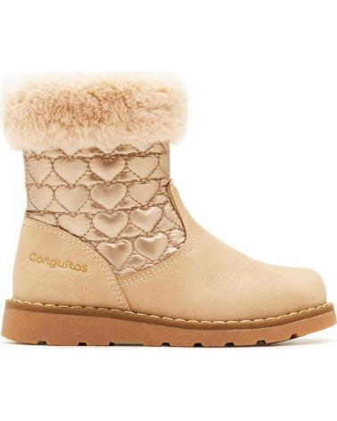 BW BREAK WALK STIVALETTO IMBOTTITO CUORI BEIGE BEIG