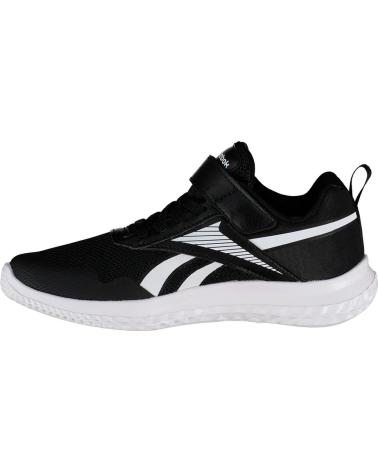 REEBOK DEPORTIVO ELÁSTICO CON VELCRO BLACK-WHITE PARA NIÑOS NEGRO